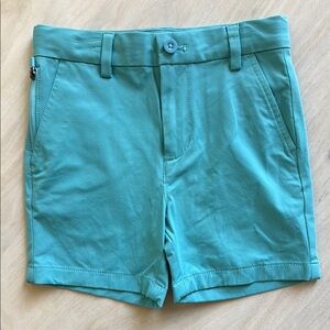 EUC SZ 5 VINEYARD VINES BOYS TECH SHORTS AQUA